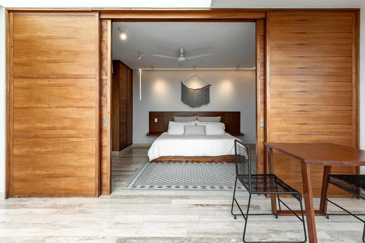 407 Stunning Penthouse Apartment For 2 图卢姆 墨西哥