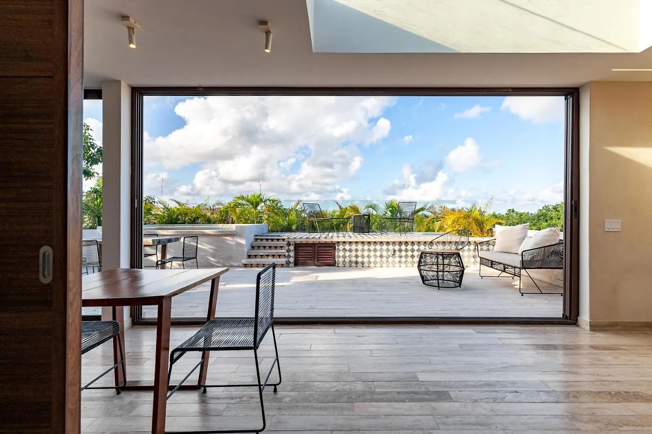 407 Stunning Penthouse Apartment For 2 图卢姆 0*,